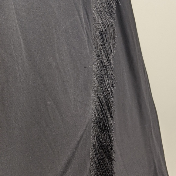 REBECCA Taylor Sleeveless Fringe A-line Dress Sz 6 - Picture 11 of 11